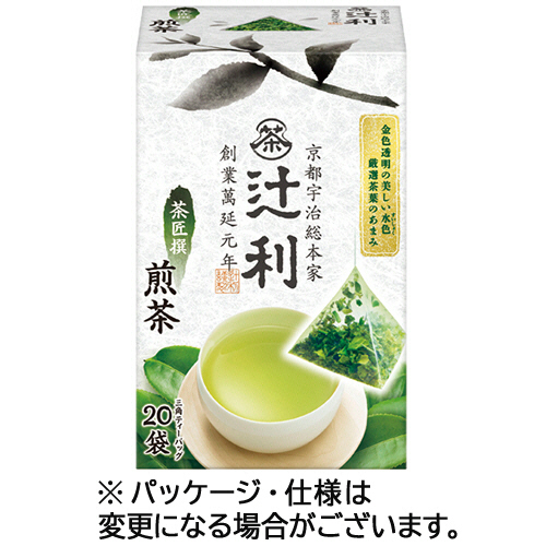辻利 茶匠撰 煎茶 1ｾｯﾄ(60ﾊﾞｯｸﾞ:20ﾊﾞｯｸﾞ×3箱)画像