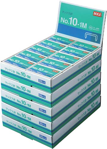 ホッチキス　１０号針　１０００本入　１００箱画像