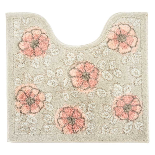 フローリア トイレマット約55x60cm BE ベージュ画像