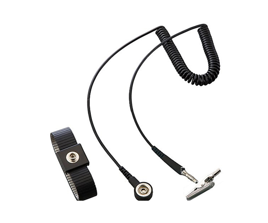 APリストストラップⅡ（コード付き） ステンレスバンド（静電気対策用品）1箱（10個入）画像