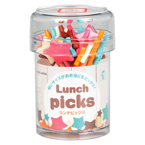 やなぎプロダクツ ランチピックス 容器入 Y-103 1個(約25本)画像