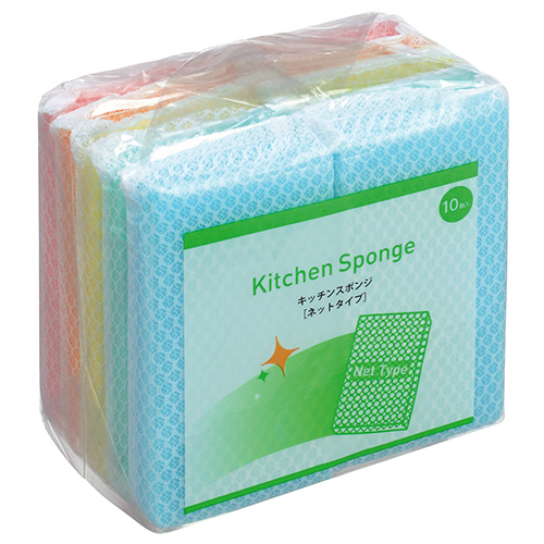 ｷｯﾁﾝｽﾎﾟﾝｼﾞ ﾈｯﾄ 1ｾｯﾄ(50個:10個×5ﾊﾟｯｸ)画像