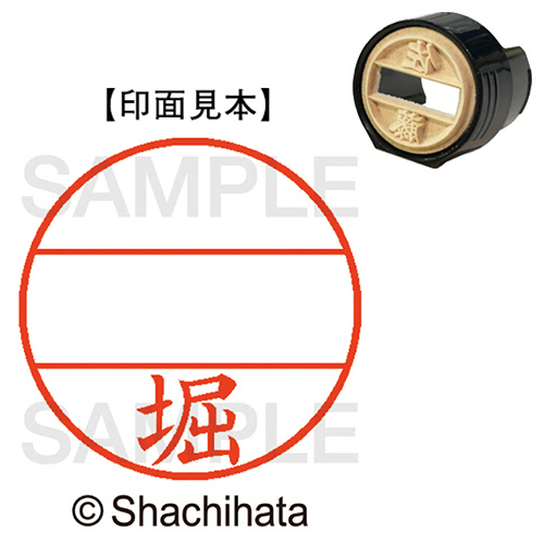 ﾃﾞｰﾀｰﾈｰﾑEX15号 ﾏｽﾀｰ部(印面) 既製 堀 1個画像