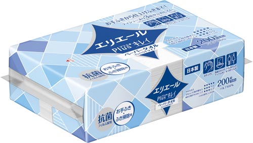 エリエール　Ｐｌｕｓ＋ペーパータオル　コンパクト画像