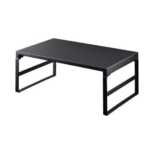 机上台　ハイタイプ　幅３９０ｍｍ　マットブラック画像