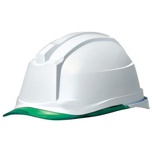 PC製ﾍﾙﾒｯﾄ(αﾗｲﾅｰ･ｸﾘｱﾊﾞｲｻﾞｰ) SC-19 PCL RA3 α ﾎﾜｲﾄ/ｸﾞﾘｰﾝ 1個画像