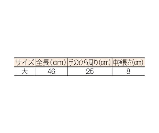 高圧ゴム手袋 普通型 7kV以下用 大 表面が滑らかなゴムの手袋が重なり合っている様子