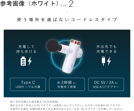 BODY SHAPE GUN（ボディシェイプガン） レッド 赤い本体と黒いアクセントが目立つデザインの製品が横向きで見える状態