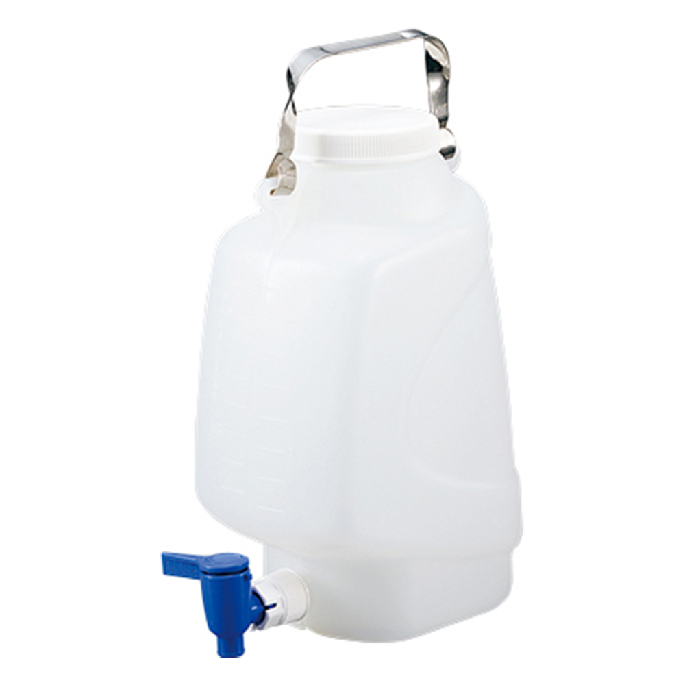 活栓付タテ型タンク（PP製）　5L画像