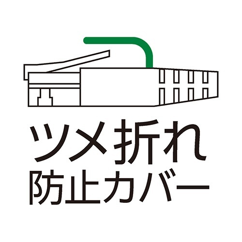 ミヨシ CAT.7 LANケーブル スリム ブラック 0.5m 1本 細長い形状のケーブルが、緩やかに曲がっている様子