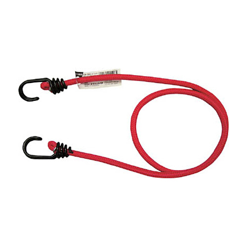 ｺﾞﾑ ﾊﾞﾝｼﾞｰｺｰﾄﾞ 8mm×1000mm 赤 1本画像