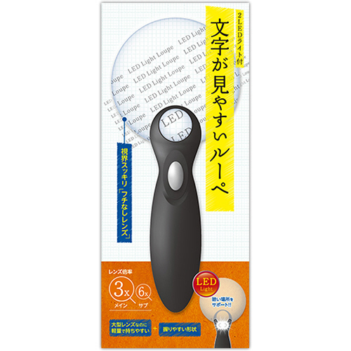 文字が見やすいﾙｰﾍﾟ 大型ﾚﾝｽﾞﾀｲﾌﾟ 1個画像