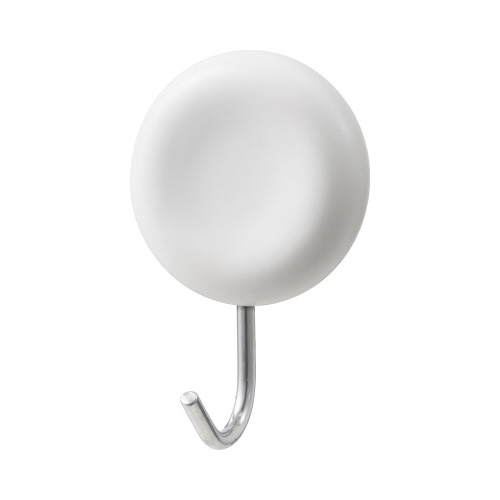 マグネットツールフック（丸）ホワイト　２個入画像