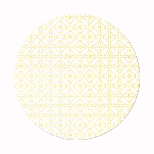 HANAシリーズコースター朝顔クッション紙丸型(90×90mm 厚み1mm) 九州紙工 [ケース販売]