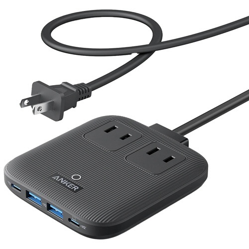 電源タップ　ANKER　Nano　Charging　Station(6-in-1　67W)　ブラック　1個画像