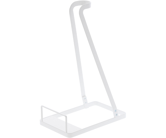 スティッククリーナースタンド プレート ホワイト画像