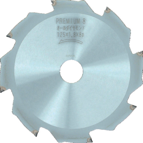 ﾁｯﾌﾟｿｰ ﾌﾟﾚﾐｱﾑ ｵｰﾙﾀﾞｲﾔﾓﾝﾄﾞ Φ125 8P 1枚画像