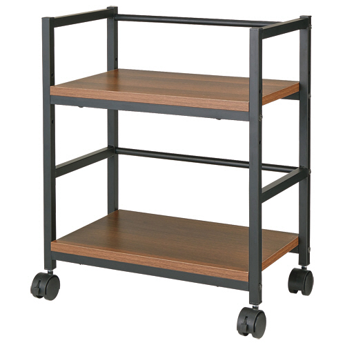 ﾃﾞｽｸ下ﾜｺﾞﾝ 2段 幅500×奥行295×高さ605mm ｺｺｱﾌﾞﾗｳﾝ 1台