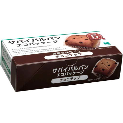 サバイバルパン　エコ　チョコチップ　２４箱画像