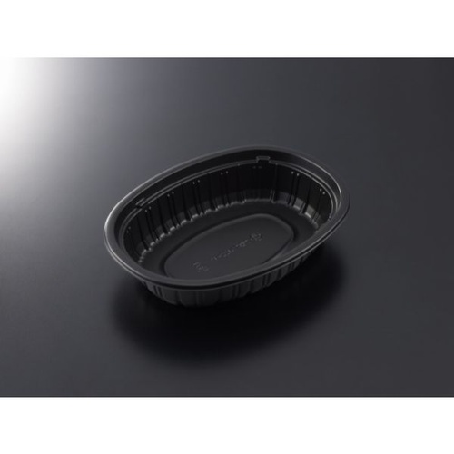 中央化学 弁当容器 耐寒CT フロズ M22-17 BK 本体画像