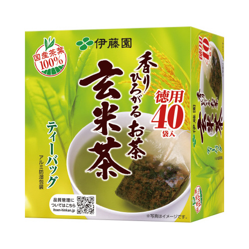 香りひろがるお茶玄米茶ティーバッグ４０袋