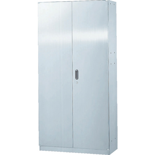 ｽﾃﾝﾚｽ保管庫(D400)両開 900×H1830 ｱｼﾞｬｽﾀｰ 1台画像