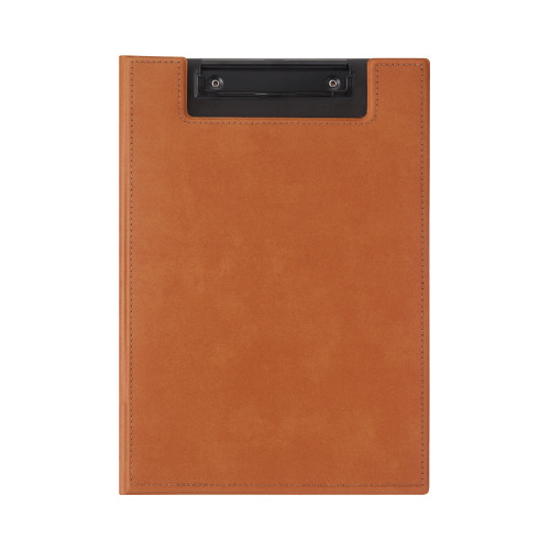 ビジネスクリップファイルＡ４　ブラウンｘ３画像