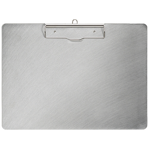 ｽﾃﾝﾚｽ用箋挟み A4ﾖｺ 1ｾｯﾄ(10枚)画像