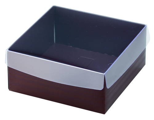 ギフトボックスS（透明・かぶせ式・高さ55mm)画像