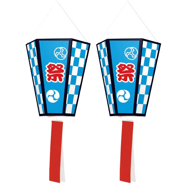 ペーパーボンボリ（祭り）画像