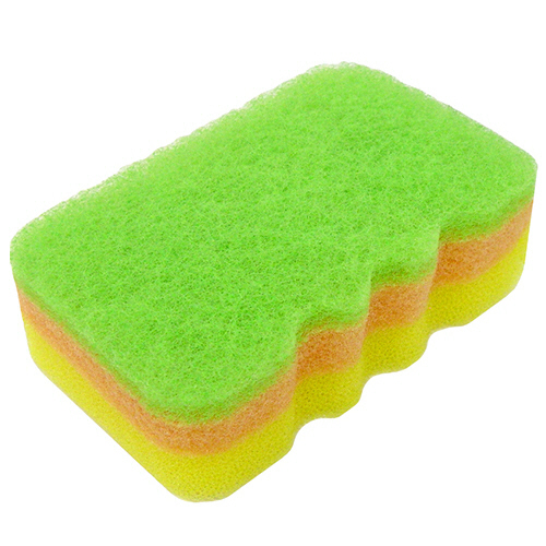 ｸﾘﾋﾟｶ 泡だすｽﾎﾟﾝｼﾞ ｸﾞﾘｰﾝ 1個画像