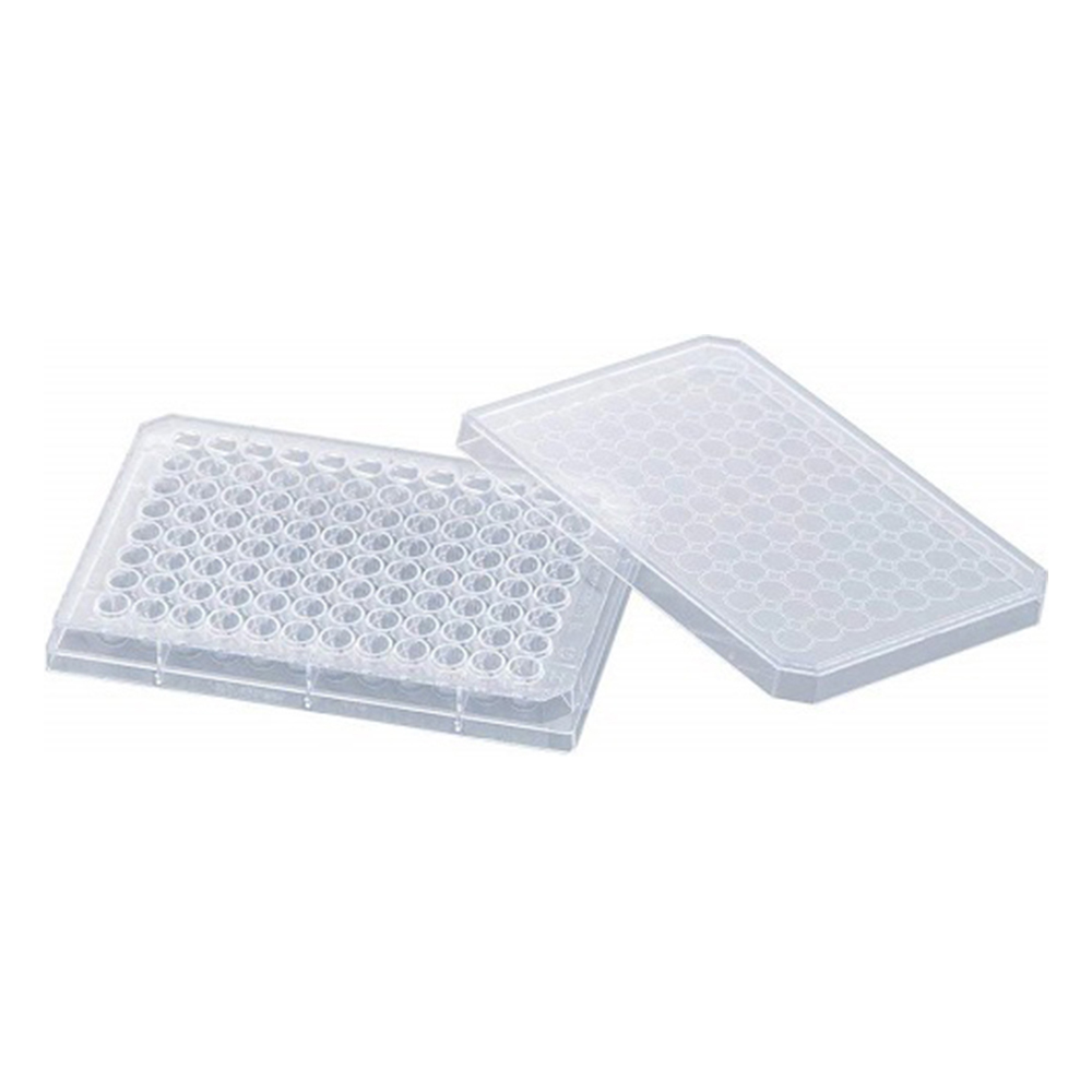 ビオラモ96ウェルプレート 平底蓋付き滅菌 370μL 1箱（1枚×135袋入）画像