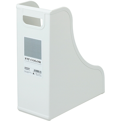 ﾌｨｯﾄｶﾗｰ ﾌｧｲﾙｽﾀﾝﾄﾞ A4 背幅119mm ｸﾞﾚｰ 1個画像