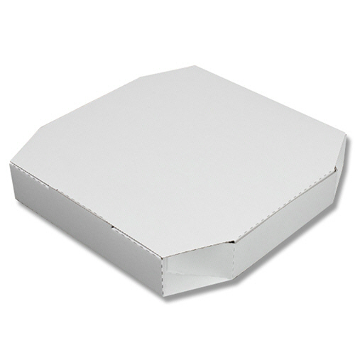 食品容器 Nﾋﾟｻﾞ箱 M(10ｲﾝﾁ用) 白 1ｾｯﾄ(150枚:10枚×15ﾊﾟｯｸ)画像