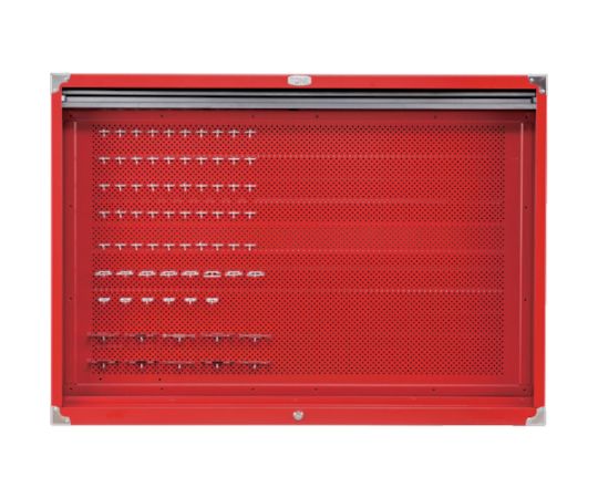 整備用工具セット シャッター付きサービスボード 間口1086×奥行124×高さ772mm セット内容：シャッター付ボード画像
