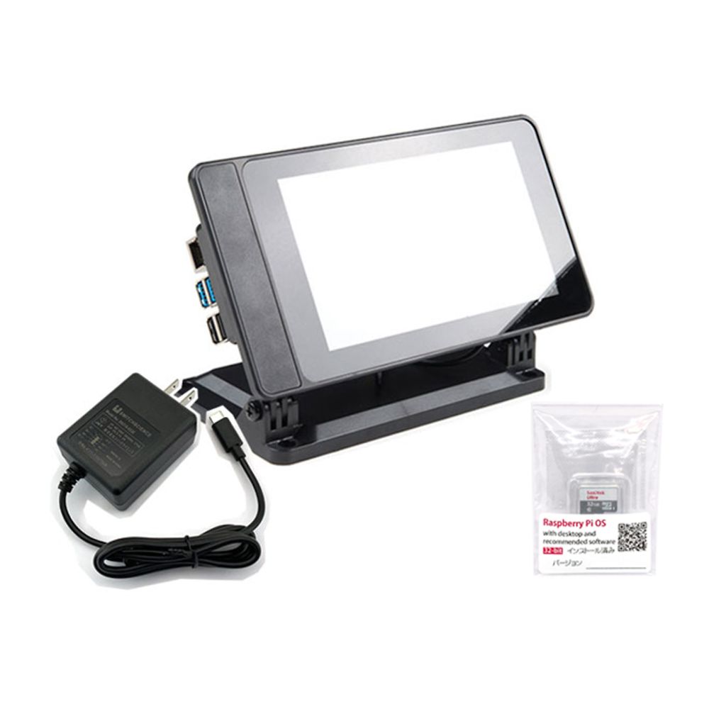 Raspberry　Pi　4B　（8GB）　スターターセット/カメラ＆メタルケースセット