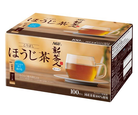 新茶人早溶け旨茶こうばしほうじ茶スティック100本