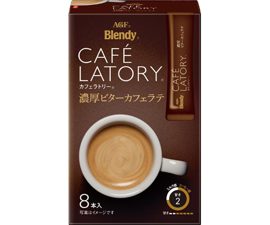 ブレンディカフェラトリー濃厚ビターカフェラテ8本画像