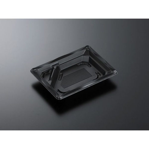 中央化学 弁当容器 CT いろは 18-13TS BK 本体画像