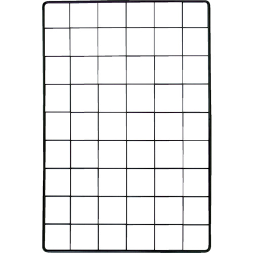 ﾒｯｼｭﾊﾟﾈﾙ 900×1500mm 黒 1枚画像