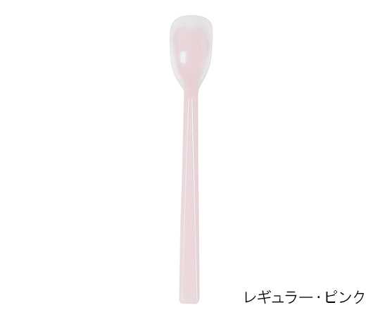 口あたりやさしいスプーン 一体型・レギュラー ピンク画像