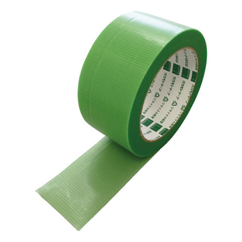 オカモト PEクロス養生用 414R ライトグリーン 50mm×25m 414R50画像