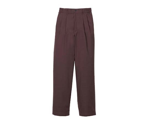 ツータックパンツ(女性用)KP002L-6 茶 7号画像