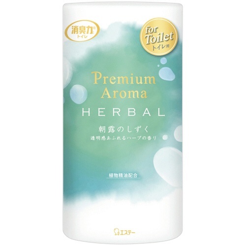 トイレの消臭力 Premium Aroma HERBAL 朝露のしずく 400mL 1個画像