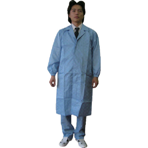 ｺｰﾄ(ﾃｰﾗｰｶﾗｰ･ﾎﾞﾀﾝ) 青 5L ｸﾘｰﾝﾊﾟｯｸ仕様 1着画像