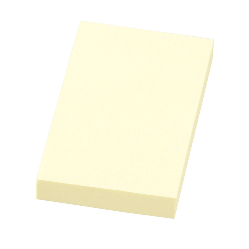 ふせん<ﾘﾍﾟﾀ> 貼ってはがせるﾒﾓ 76.2×50.8mm ｲｴﾛｰ 1冊画像