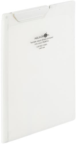 クリップファイル　Ａ５　乳白画像