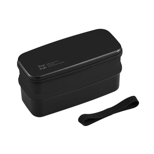 弁当容器 シャインブライト No.3 ランチボックス二段 PM-24画像