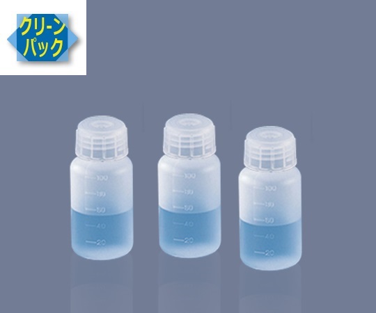 SCC アイボーイ広口びん 100ml （純水洗浄処理済み）1箱（5本×2袋入）画像