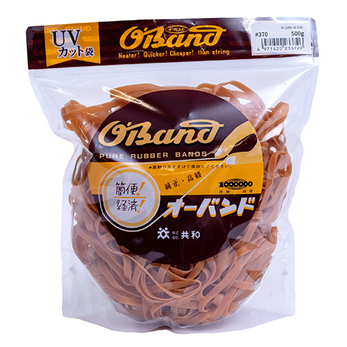 ｵｰﾊﾞﾝﾄﾞ #370 内径89mm 500g入 透明袋 1袋画像